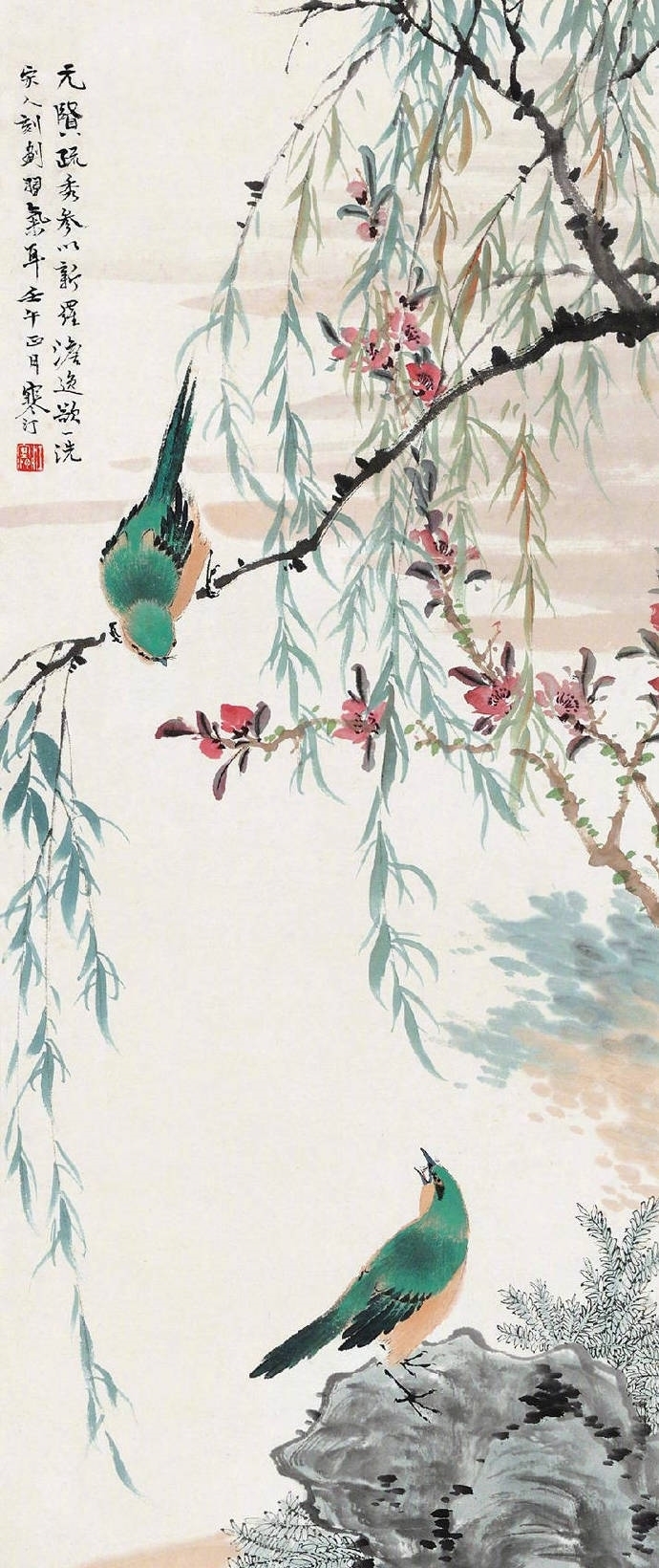 欣赏|清新淡雅江寒汀,花鸟欣赏!