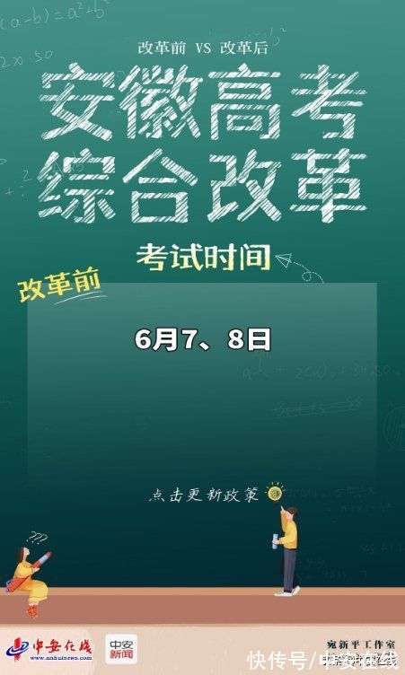 高考|@家长们，安徽新高考改革后哪些不同，一起来看看