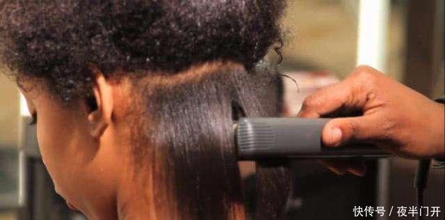头发|非洲姑娘爆炸头拉直有多难?看完理发师操作过程,忍不住想大笑!