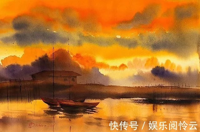 屏保$充满仙气的水彩画，每一张都可以用来做屏保！