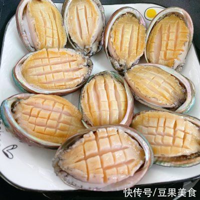 k#少盐饮食 轻松生活#原汁原味清蒸鲍鱼、九节虾