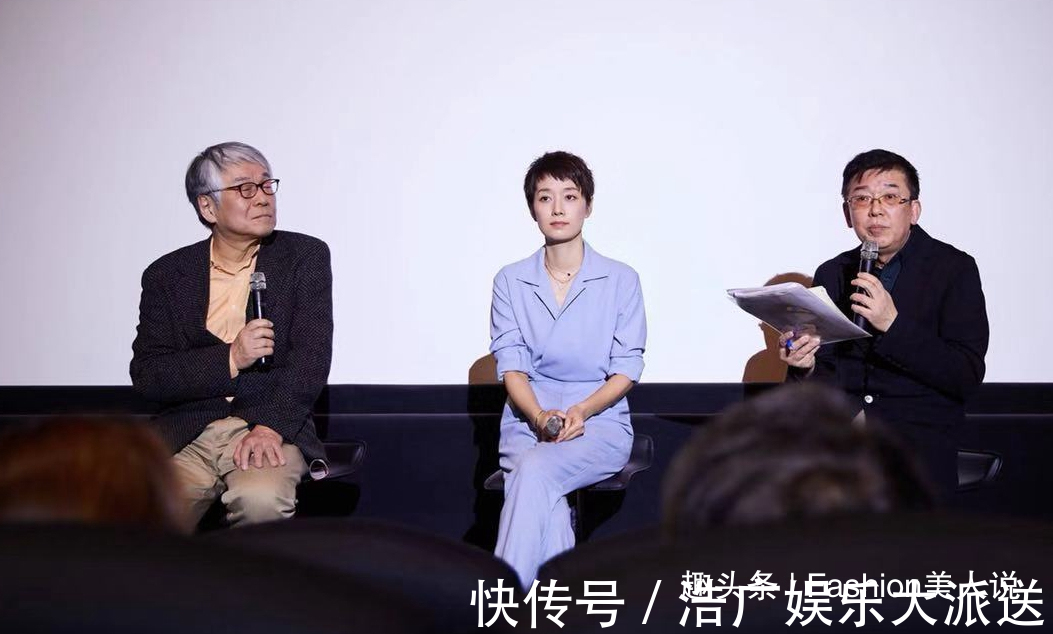 头发|马伊琍又穿一身淡紫色套装,仅仅只是将头发剪短,气质就不一样了