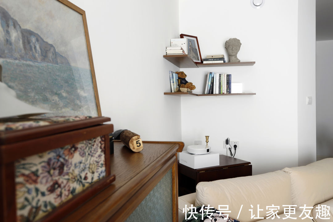 业主|户型特别的77m2小家改造复古风格