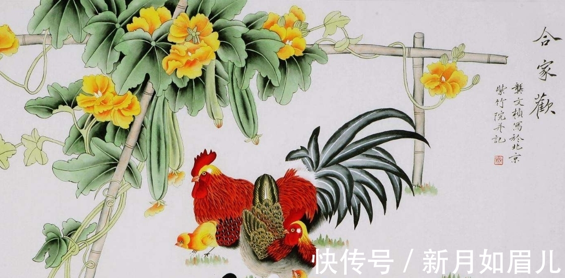 龚文桢@龚文桢:现代花鸟画领军人物,画风清雅灵动