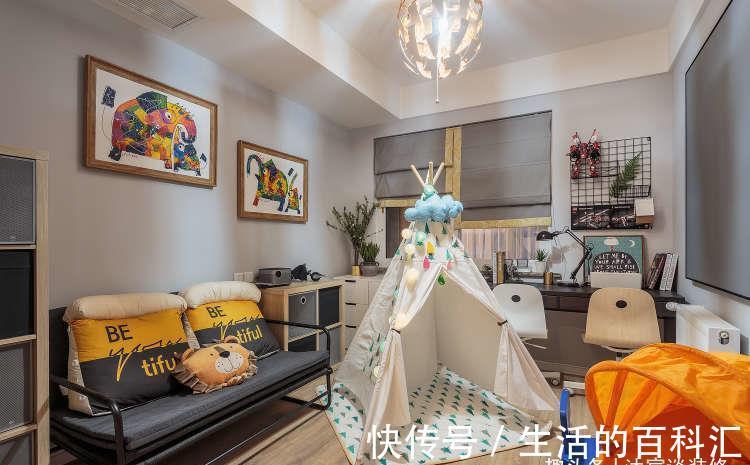 收纳|媳妇怀着二胎,他偷偷把家装好了,室内清新又不失文艺,太好看了