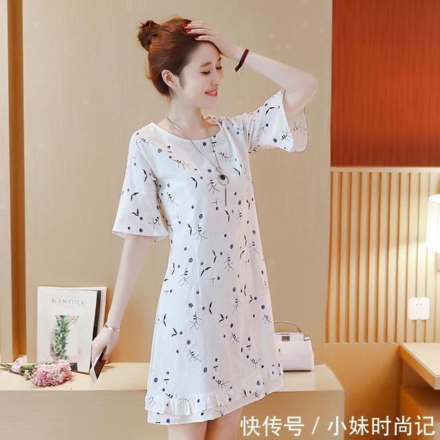 时尚|甜美可爱的连衣裙,气质高雅,尽显时尚女性之美