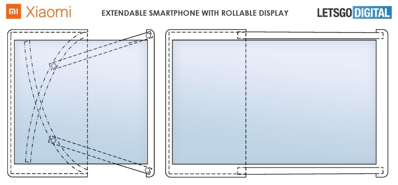 环绕|小米卷轴屏手机专利曝光：屏幕将环绕手机覆盖背面