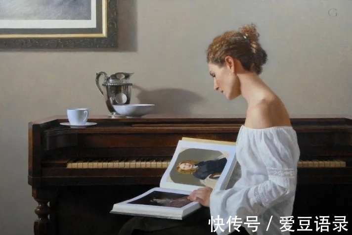 学院派&他的油画端庄典雅,极简风格却意蕴深远