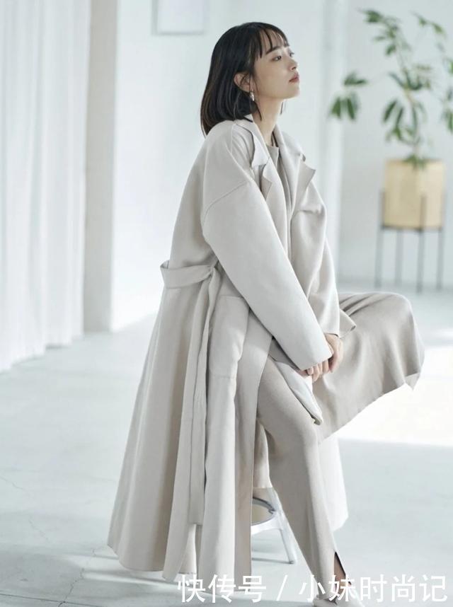 冬季大衣关键在搭配, 日杂的一衣多穿法, 每一套都很优雅时尚