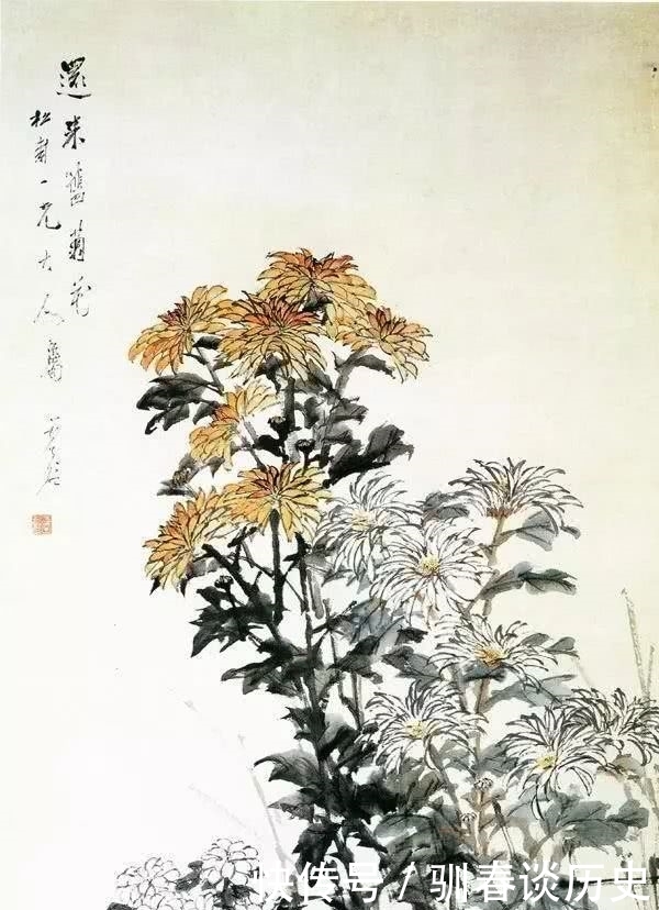 三径|一堤杨柳绿,三径菊花黄