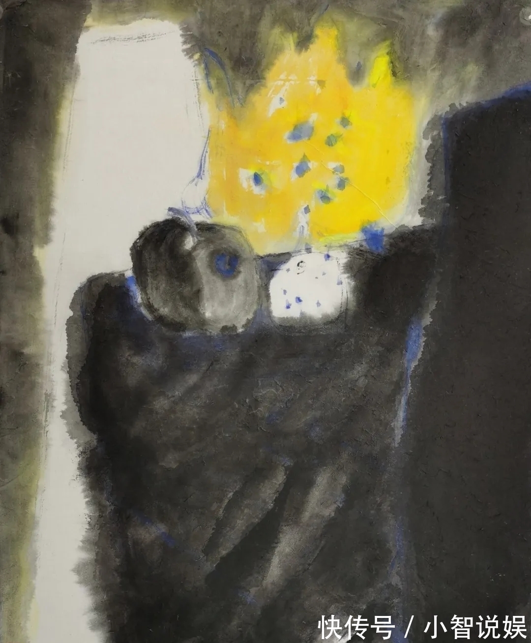 刘芳&当代国画|花非花墨非墨,刘芳的水墨花卉