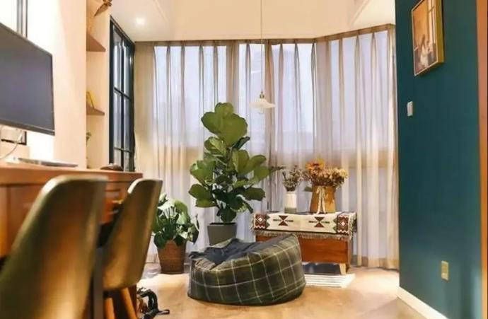 婚房|闺蜜的婚房太美了,墨绿色的墙面很迷人,以后我买了房也要这样装