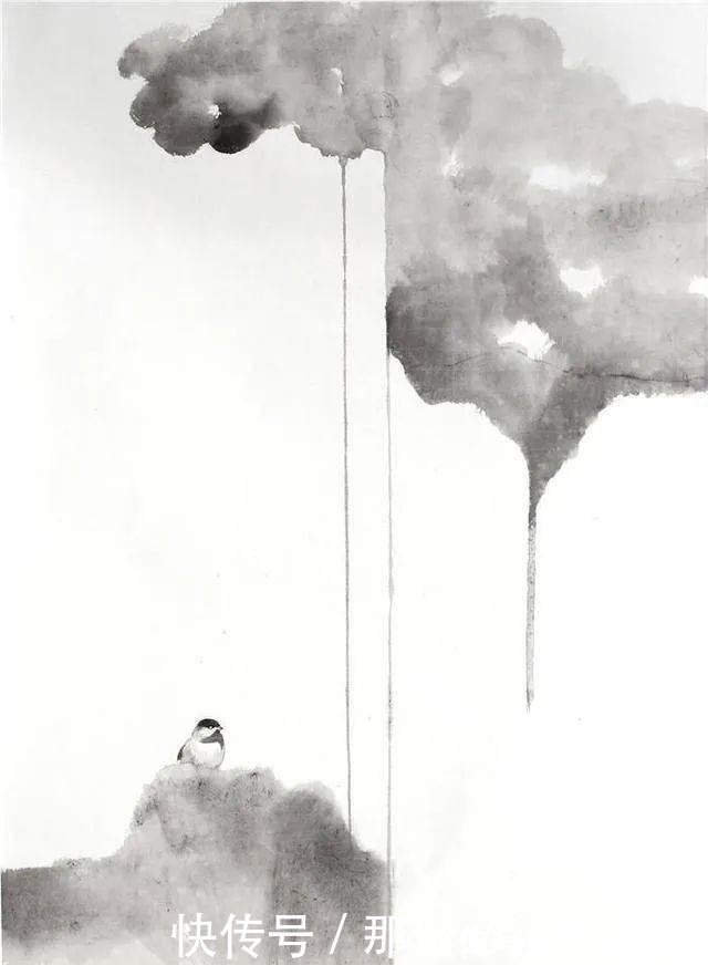 雾气&他画中清淡朦胧的杂林疏影、雾气山岚,给人一种简疏美和禅意美