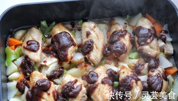 鸡翅蔬菜一锅焖?简单3步易上手,好吃到没得说