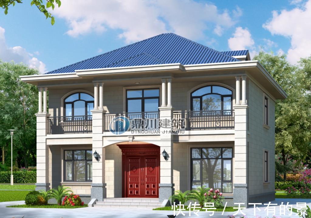 占地面积|农村别墅千千万,还是二层好,5款二层农村别墅,建房好户型