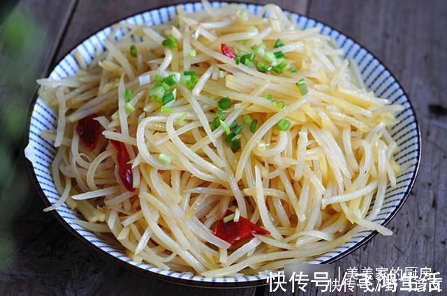 爽脆|炒土豆丝，别再焯水了！一步错步步错，难怪口感不爽脆，还粘锅！