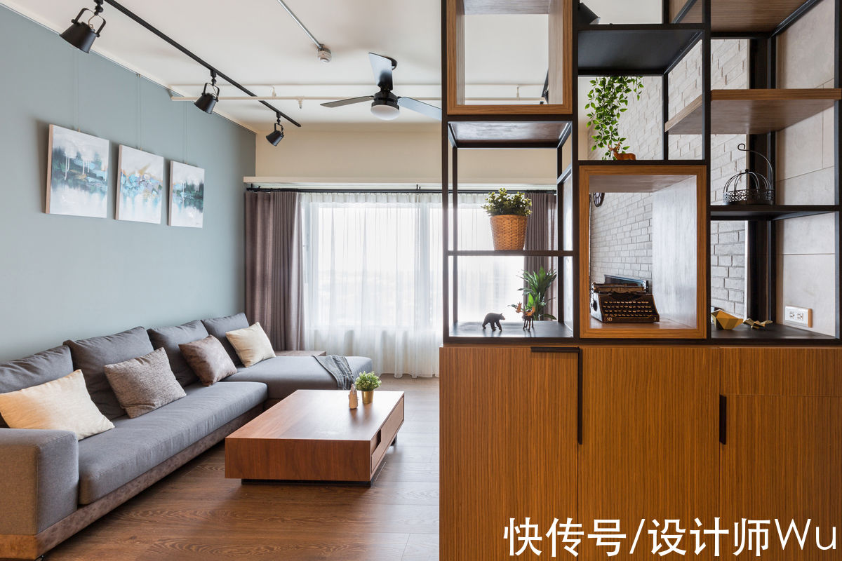 屋主|上海110㎡轻工业宅，粗旷中细腻，灰韵里暖意