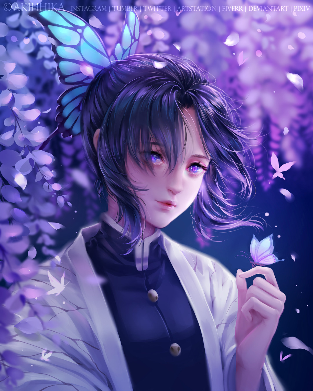 蛇柱|用写实画风打开鬼灭之刃,伊之助颜值崩坏,被蛇柱的眼神帅到了