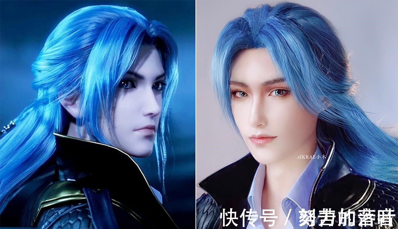 斗罗大陆|二次元仿妆可以以假乱真,富江毫无破绽,史莱克七怪无懈可击