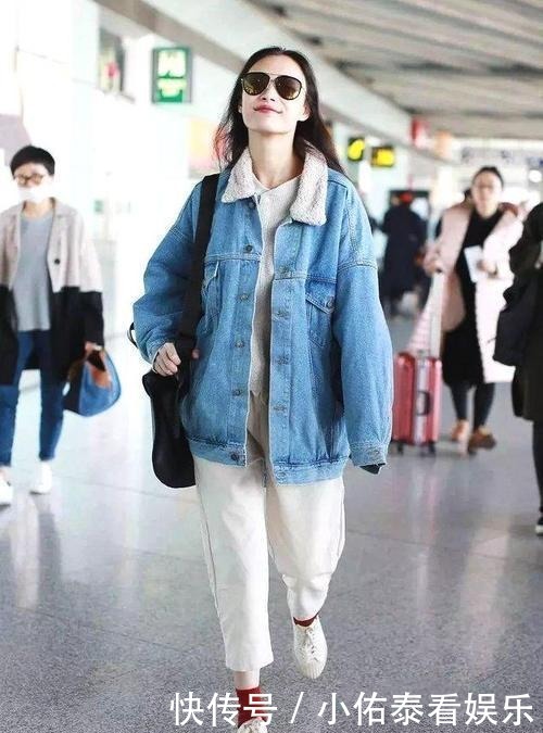 个子矮就别穿大衣了,今年流行的“羊羔绒”外套,时髦保暖又显高