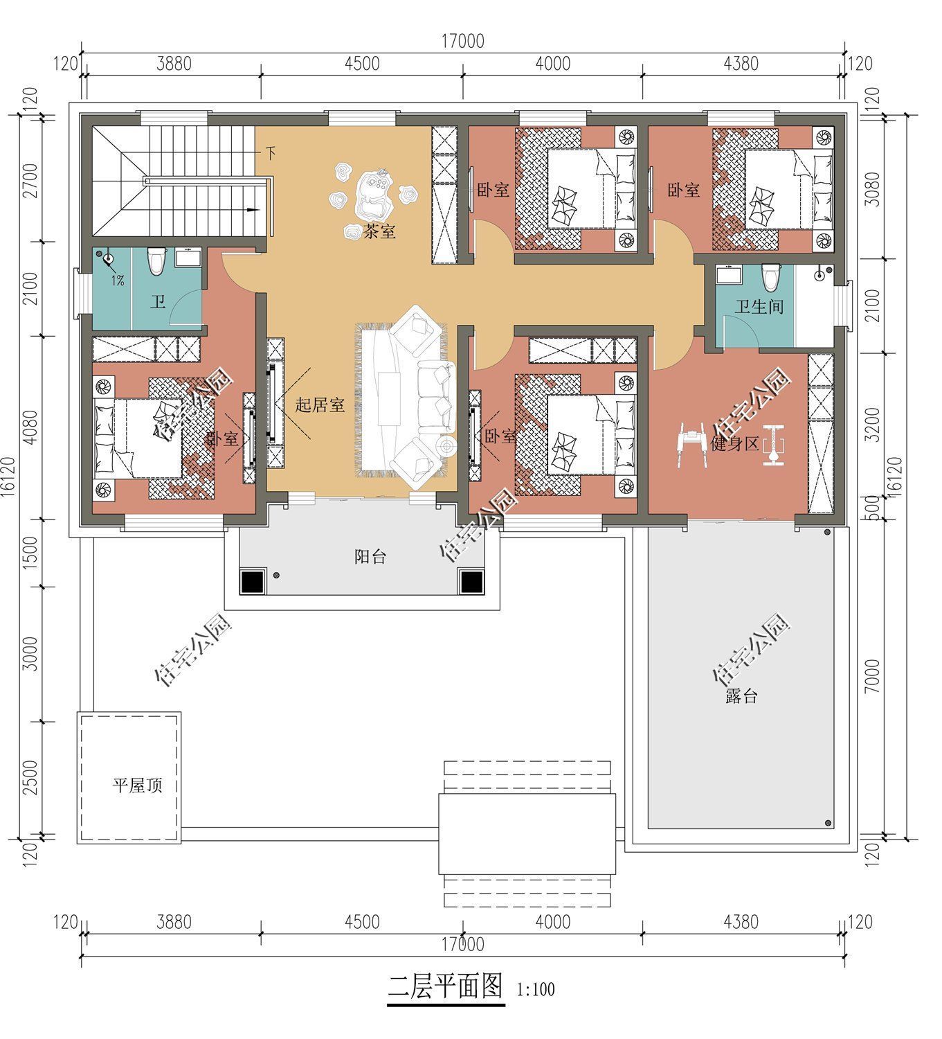 布局|农村建房有院才实用，这10套大院户型送给你，总有一款适合你