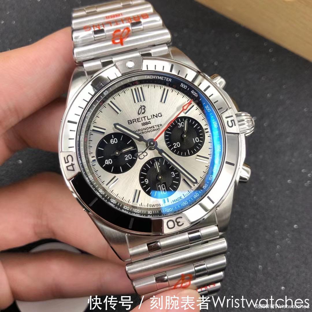 腕表|GF厂百年灵机械计时B01铜色计时腕表细节做工评测!