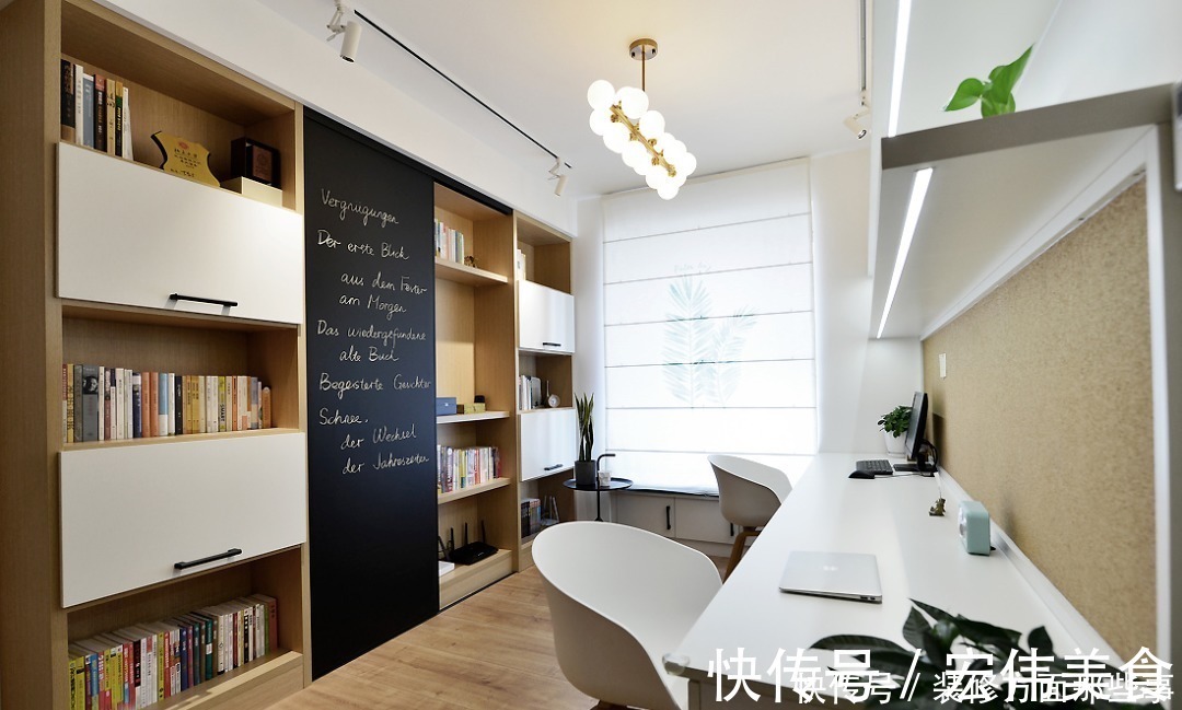 玄关|166㎡现代主义3室2厅，电视背景墙还能这样设计！