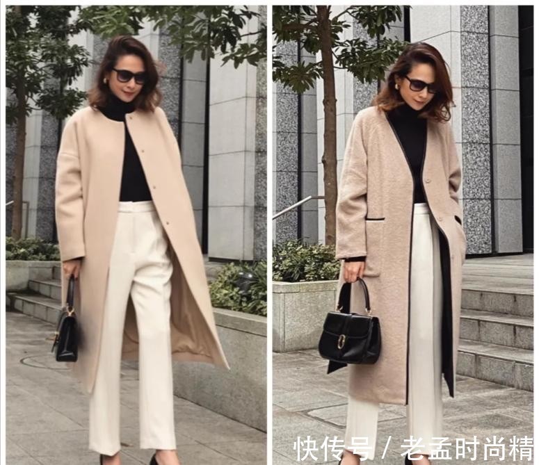 脚踝 秋天下装流行“过膝不过脚踝”,适合中年女人