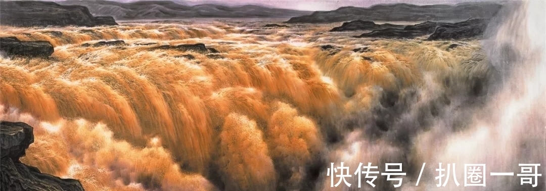 黄河!中国画|把一生献给黄河的山水画家,画出了黄河的内在精神