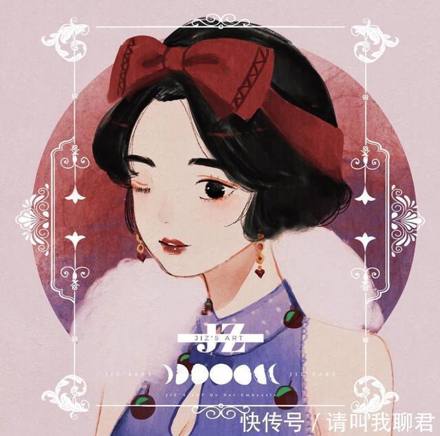 爱丽儿|迪士尼公主遇上“中国风旗袍”白发艾莎艳惊四座,蒂安娜很摩登