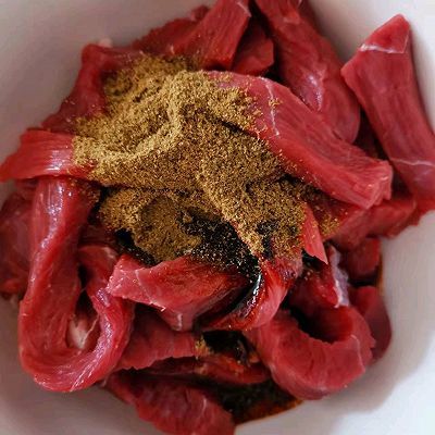 超简单美味无油牛肉干