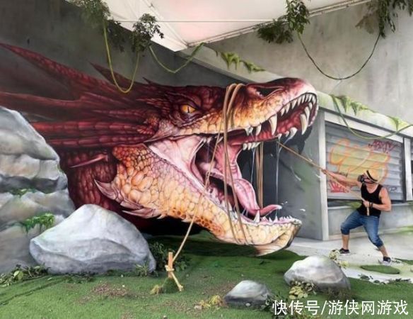 涂鸦$令人惊叹的错觉体验!30个逼真的街头涂鸦艺术太神奇