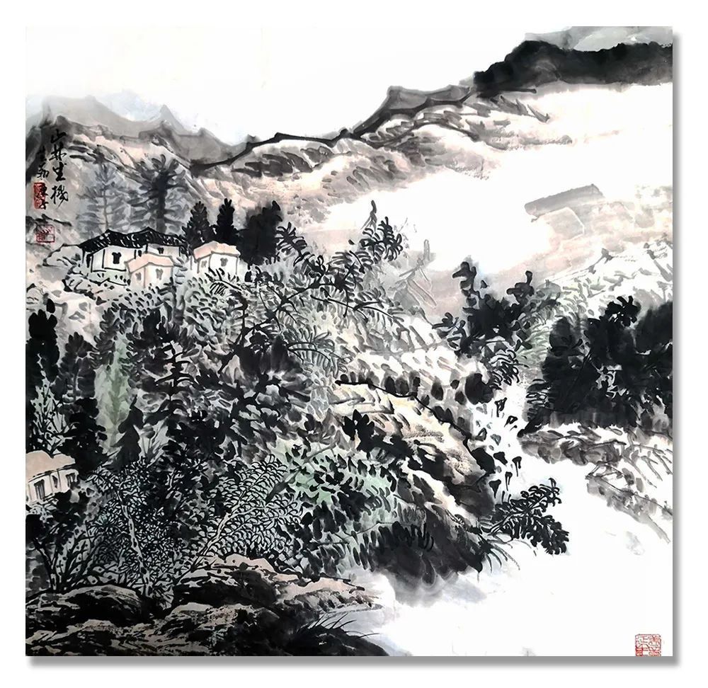 中国画$「萧芝翔」｜丹青追梦 水墨本色-中国当代书画名家个人云展览