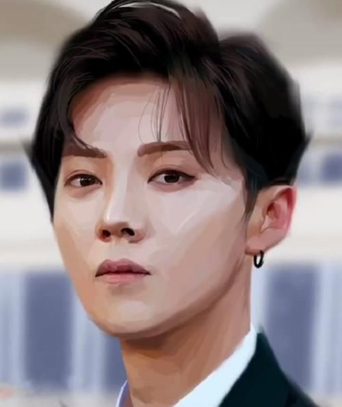 关晓彤$美术生画“鹿晗”,开始关晓彤看了都想打人,最后来秀操作的