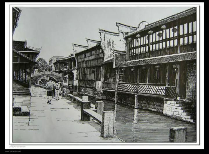 极品六大钢笔画,我是一张张跪着看完的,简直美爆