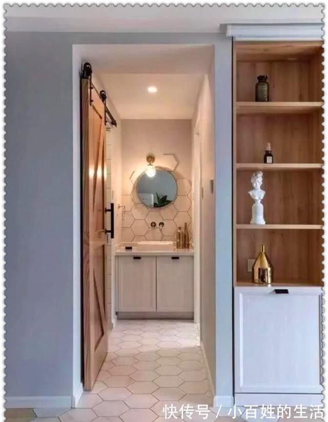 餐厅|80㎡的新房,进门就是餐厅,老公却能隔出一个玄关来,太聪明了!