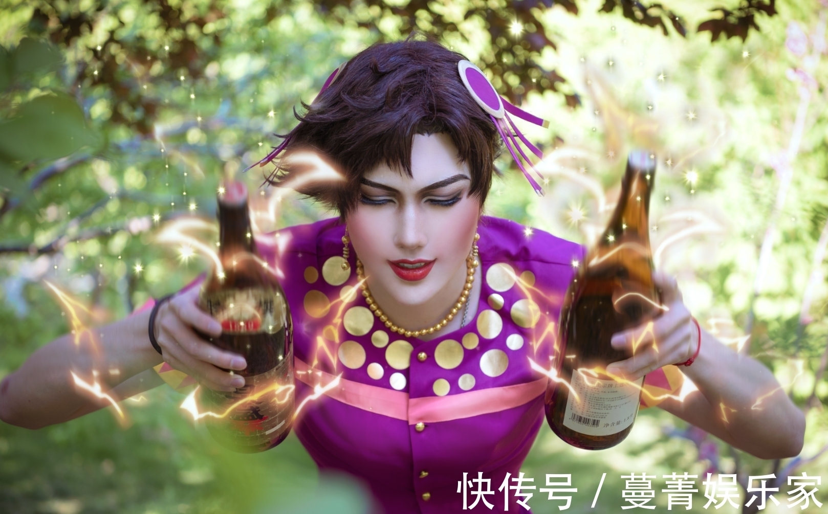 cos|JOJO“龙舌兰姑娘”登场,大佬cos最高境界,已经分辨不出性别了