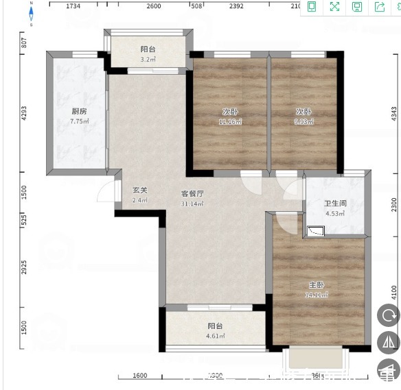 暖色性|121平美式风三居室,让人每天下班只想早回家