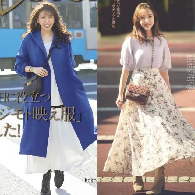 40+女人穿衣在精不在多，休闲上衣搭配半身裙，穿出高级感