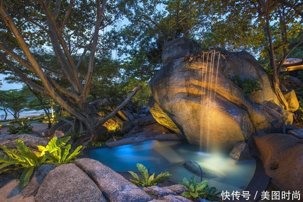 鱼池的设计|庭院鱼池:14个景观鱼池设计,学会这5点可以在院子里挖鱼池了