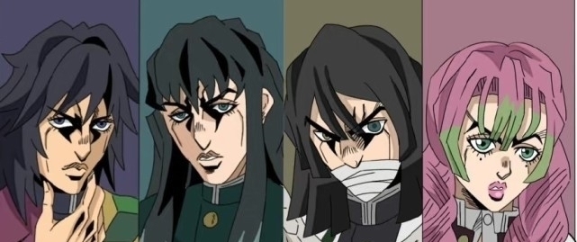 无惨|鬼灭之刃被JO化后,也就猪猪变化小,网友:欧拉无惨轻轻松松