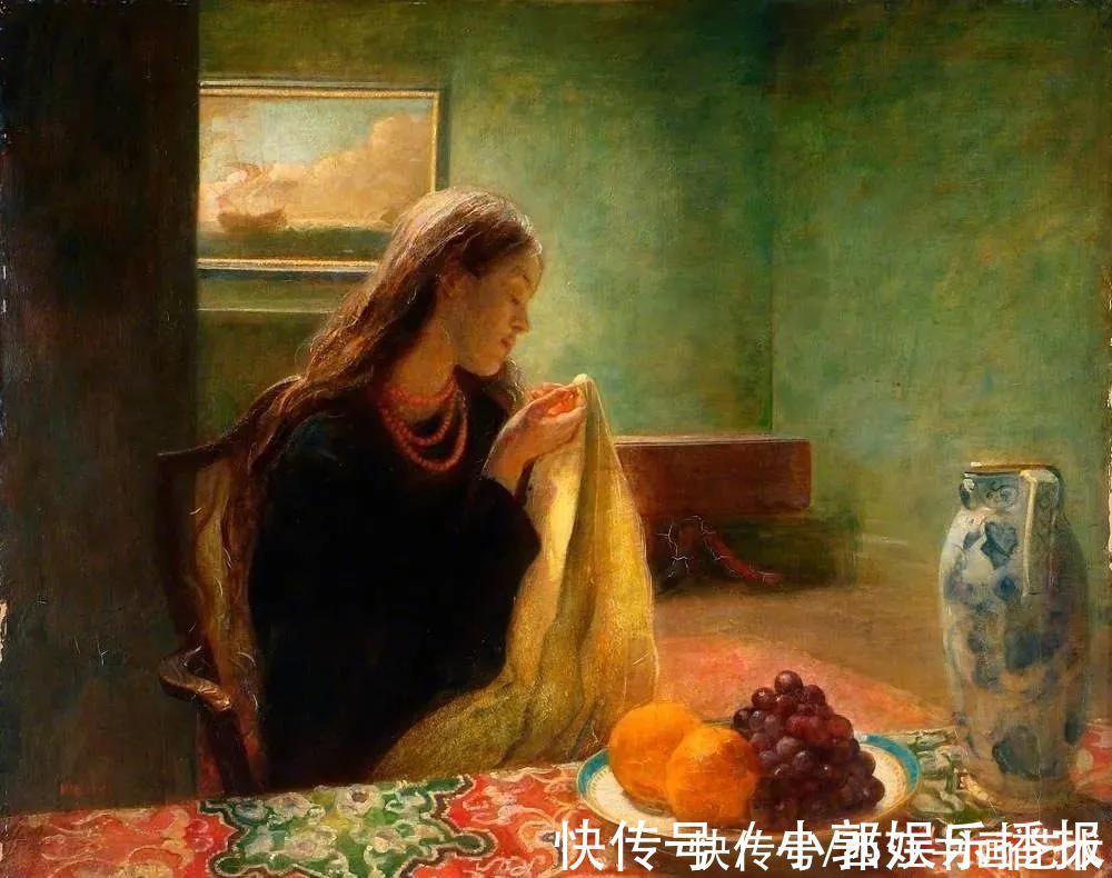 麦克沃伊&有质感的水彩肖像：英国画家亚瑟.麦克沃伊作品选