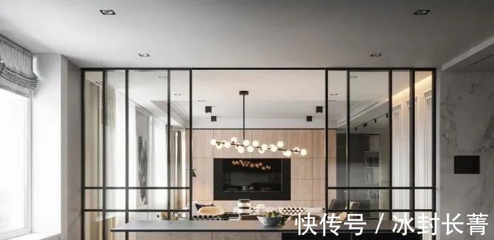 饱和度|小夫妻用莫兰迪色+现代简约风格，让两室一厅舒适又颜高！