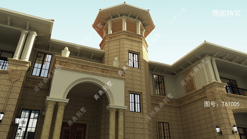 别墅|这款二层欧式别墅,成本不高,一看就是个有钱人。