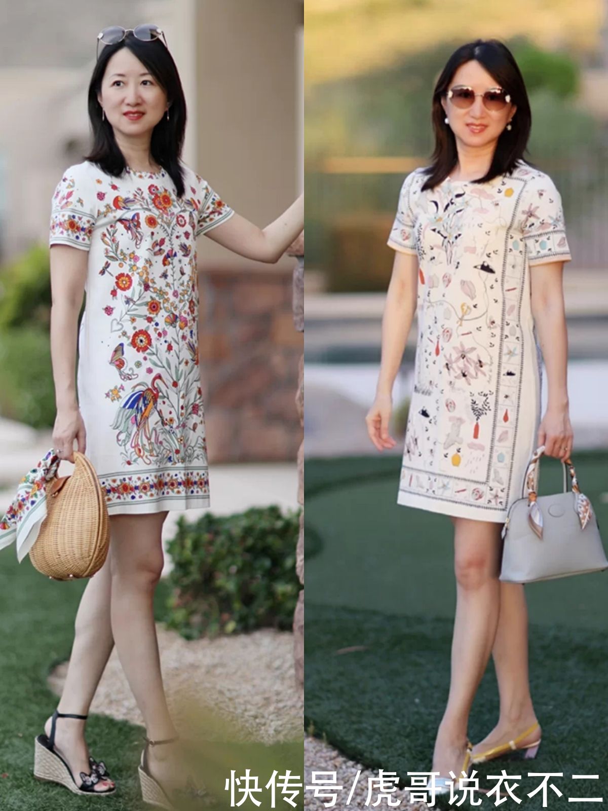 凉鞋|这才是50岁女人该有的夏季打扮,“连衣裙+凉鞋”,优雅到骨子里
