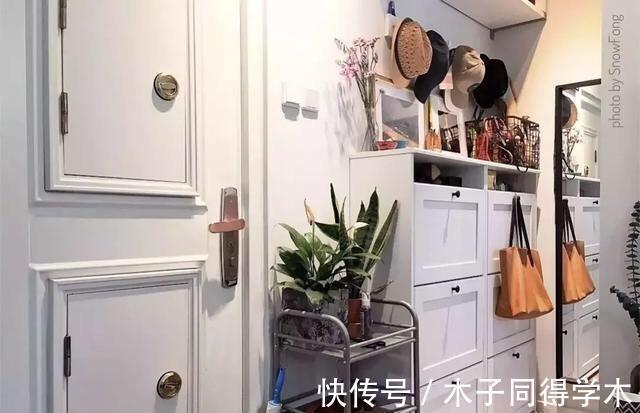收纳|当玄关布置鞋柜后,还可做衣帽架,看看这11个经典玄关设计吧!