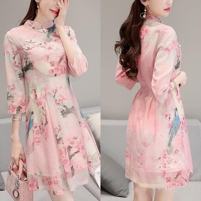 旗袍|觉得旗袍裙土的姑娘,其实是因为你不会穿