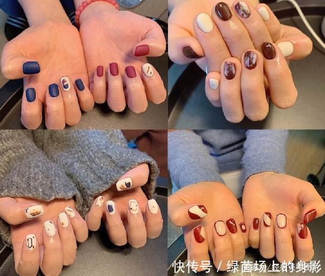 美甲|少女感满满的涂鸦美甲,可爱暴击,快来pick你的那一款吧!