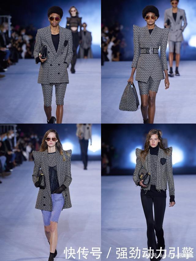 宝塔|巴黎时装周之Balmain 2021春夏系列的时尚,优雅大方,简约有气场