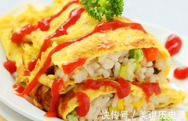 蛋包饭|一日之计在于晨早上不吃早饭没力气，多吃营养主食，增强体质